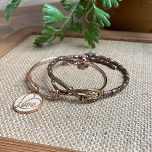 Alex & Ani bracelet set